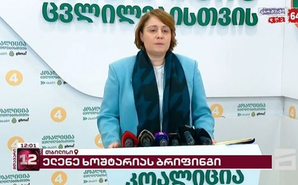 "ქართულ ოცნებას" ევროსაბჭოს საპარლამენტო ასამბლეასთან  დაპირისპირებით უნდოდა საქართველოს იზოლაცია ევროპისგან, მაგრამ მიიღო საკუთარი დაჯგუფების იზოლაცია - ელენე ხოშტარია