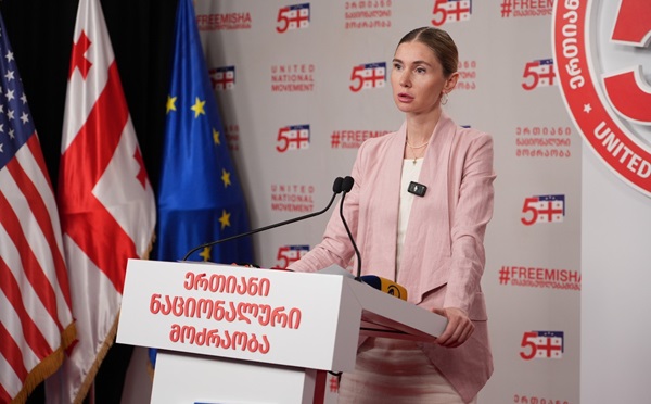 გიორგი ბაჩიაშვილი ივანიშვილის პოლიტიკური ტყვეა, რომელსაც სამარტოო საკანში აწამებენ. მის ადგილზე ხვალ შეიძლება თქვენ აღმოჩნდეთ - თინა ბოკუჩავა